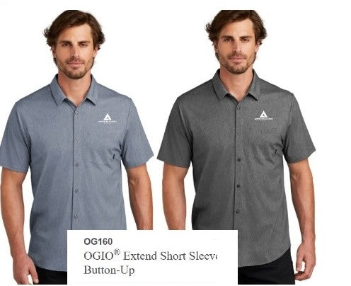 Men's OGIO® Extend Short Sleeve Button-Up OG160