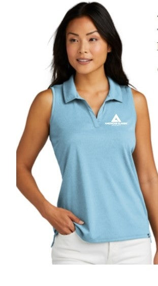 Ladies Sleeveless Polo